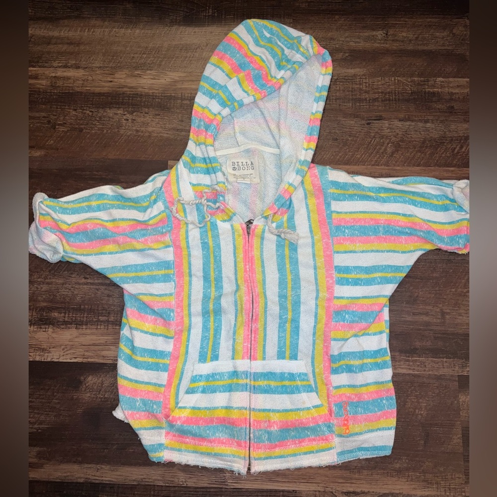 Billabong Short Sleeved Towel Jacket